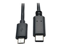 Eaton Tripp Lite Series USB 2.0 USB Type-C kabel 1.83m Sort 