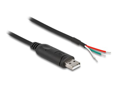 DELOCK Adapterkabel USB 2.0 Typ-A > seriell RS-485 0,5m