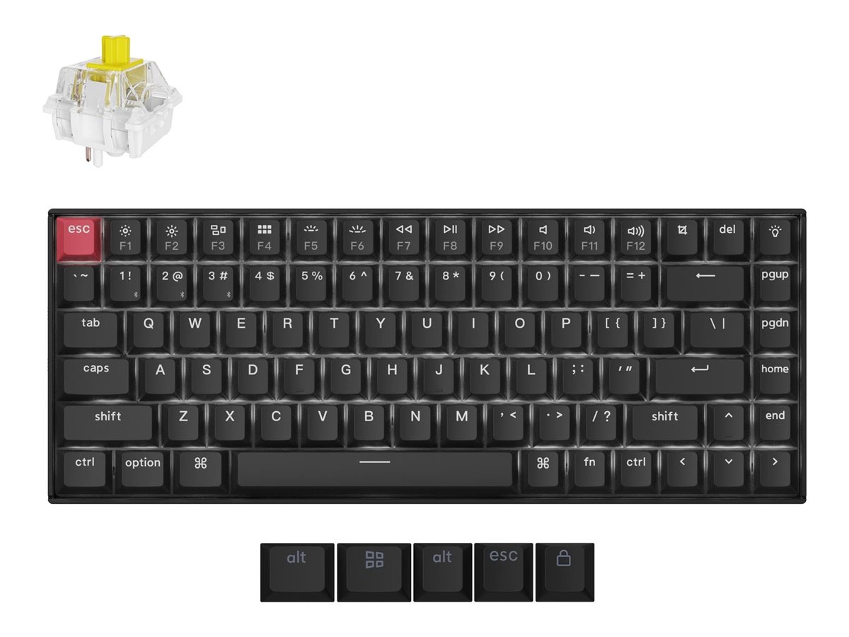 Keychron K2 Version 3 keyboard QMK  mechanical 75% Input Product shot Front 79800
