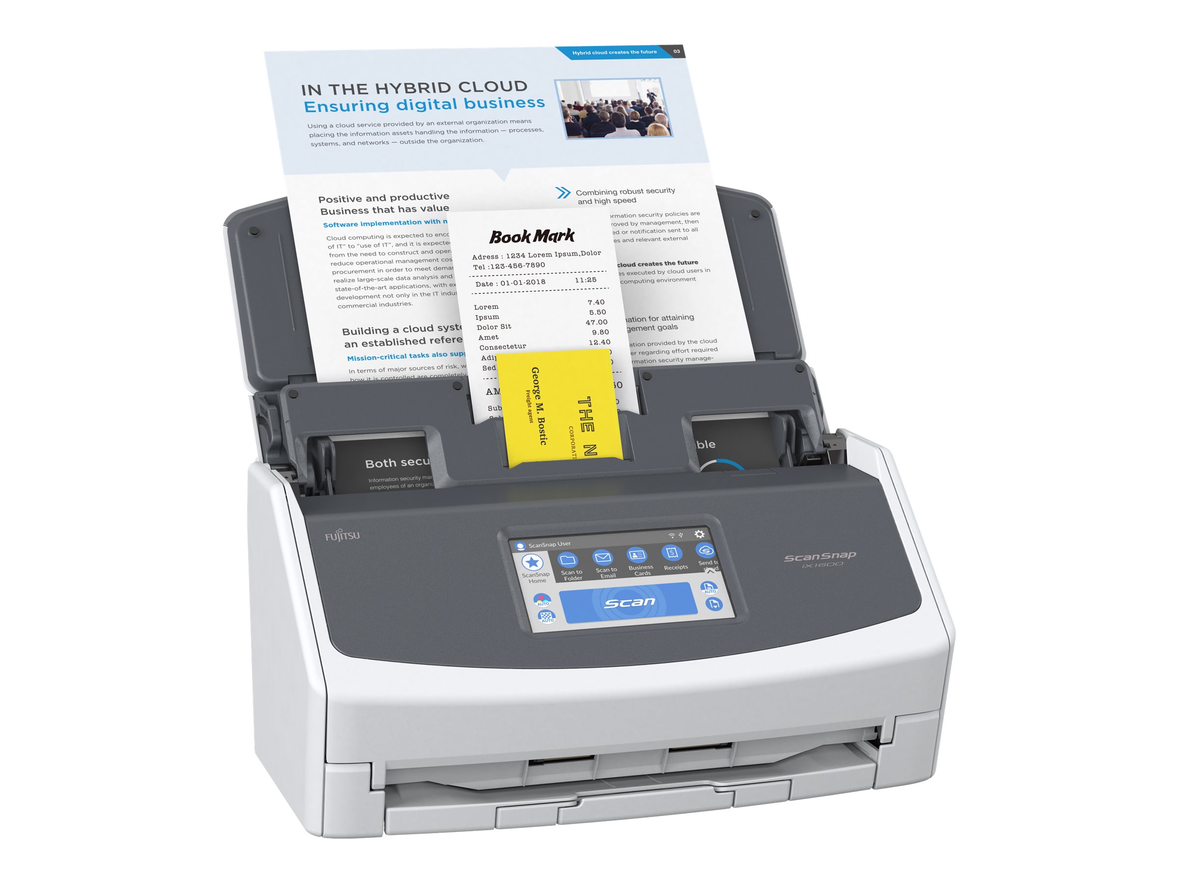 SCANSNAP IX1600 DOCUMENT SCANNER | eu.shi.com