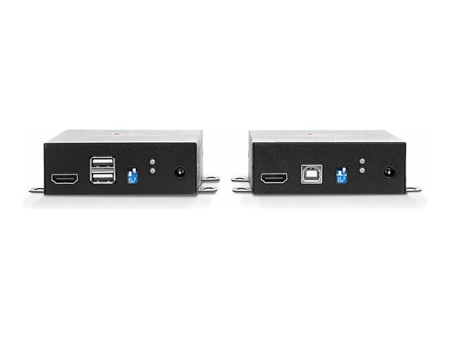 Kit Extender HDMI 4K60, USB, IR & RS232 sur fibre optique, 300m