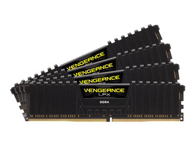 CORSAIR Vengeance LPX - DDR4 - kit - 64 GB: 4 x 16 GB - DIMM 288-pin - 3200  MHz / PC4-25600 - unbuffered
