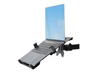 StarTech.com Monitor Arm with VESA Laptop Tray, For a Laptop (4.5kg / 9.9lb) and a Single Display up to 32" (8kg / 17.6lb), B