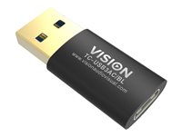 Vision Professional USB-C adapter Sort