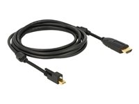 DeLOCK Videokabel DisplayPort / HDMI 3m Sort