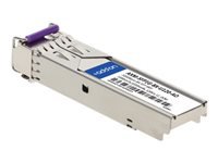 AddOn - Module transmetteur SFP (mini-GBIC) (équivalent à : Netgear AXM-SFP1G-BX-U120) - 1GbE - 1000Base-BX-U 