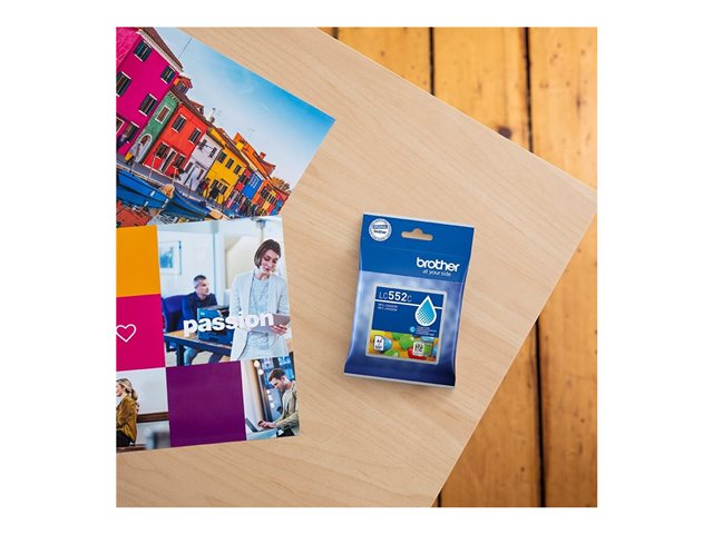 BROTHER LC552C ink cyan