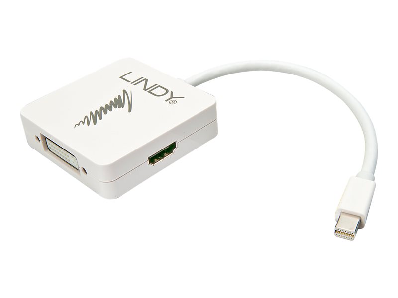 Convertisseur Mini DisplayPort vers HDMI, DVI & VGA