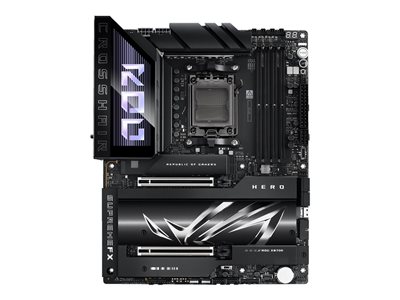 4711387710302 - ASUS ROG CROSSHAIR X870E HERO Mainboard - AMD X870E - AMD AM5 socket - DDR5 RAM - ATX 4711387710302 - ASUS ROG CROSSHAIR X870E HERO Mainboard - AMD X870E - AMD AM5 socket - DDR5 RAM - ATX