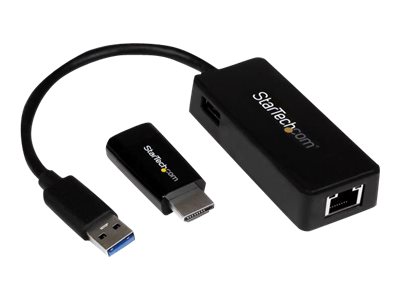 StarTech.com Samsung Chromebook 2 & Series 3 HDMI to VGA and USB 3.0 Gigabit Ethernet Accessory Bun