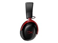 HyperX Cloud III Trådløs Høretelefoner Sort Rød