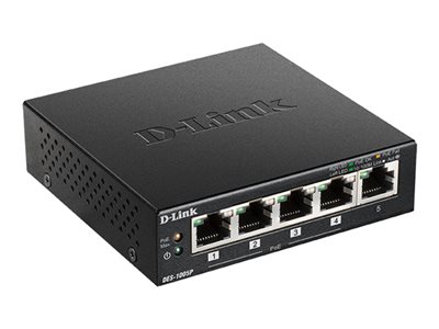 D-Link DES 1005P - Switch
