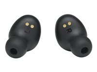 JBL Tune 115TWS True Wireless Earbuds Headphones - Black - JBLT115TWSBLKAM