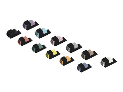 LC SR/SR DUPLEX (IG) NON-KEYED ADPTR BL MINI-COM MOD ZIRC NC/NR