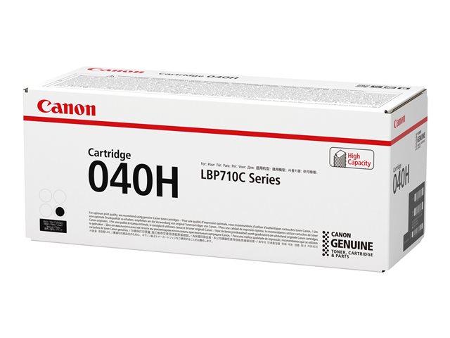 Image of Canon 040 H - high capacity - black - original - toner cartridge
