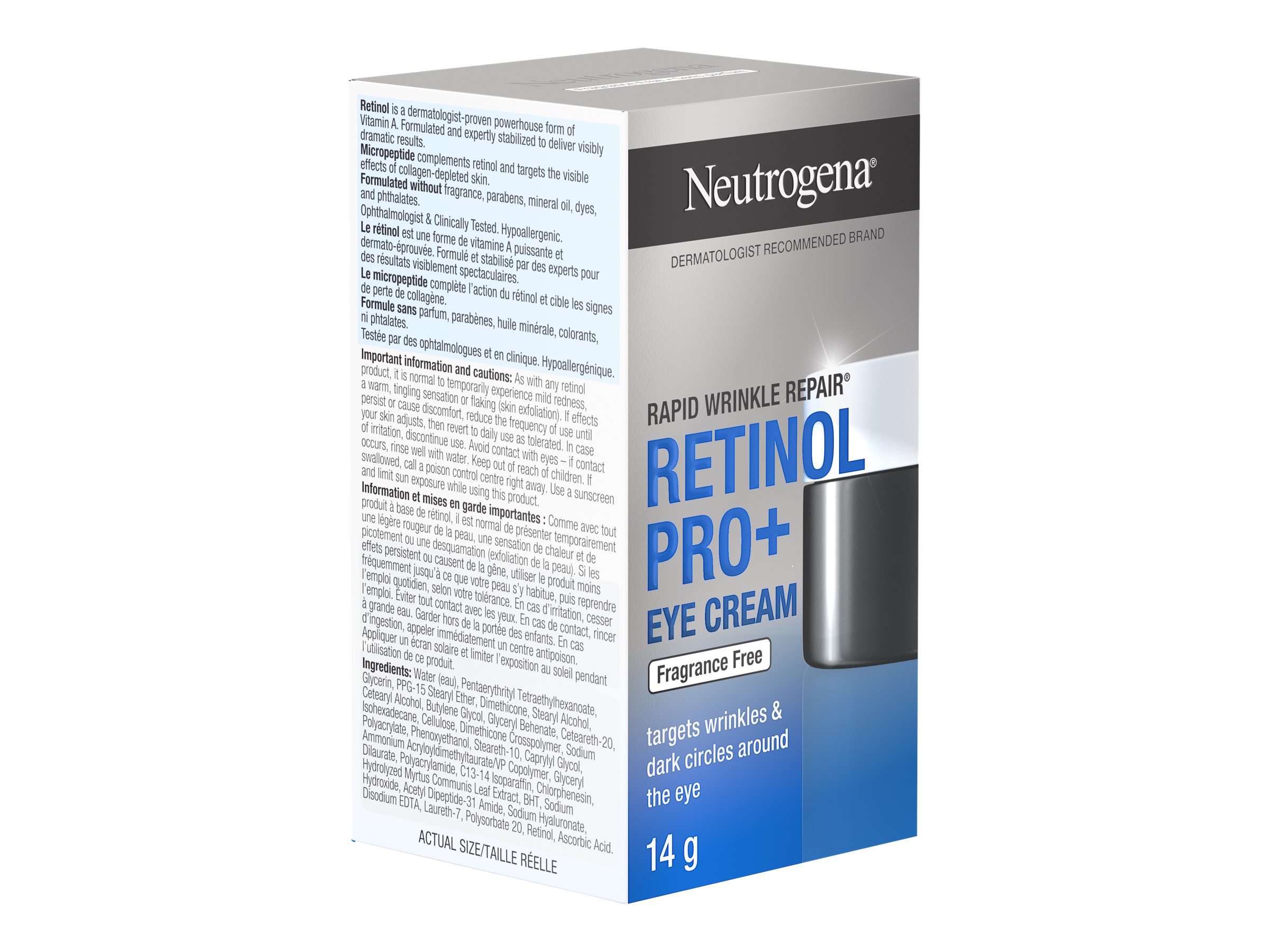 Neutrogena Rapid Wrinkle Repair Retinol Pro+ Eye Cream - 14g