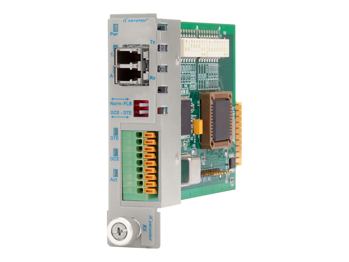 Omnitron iConverter RS422/485 Dual Fiber