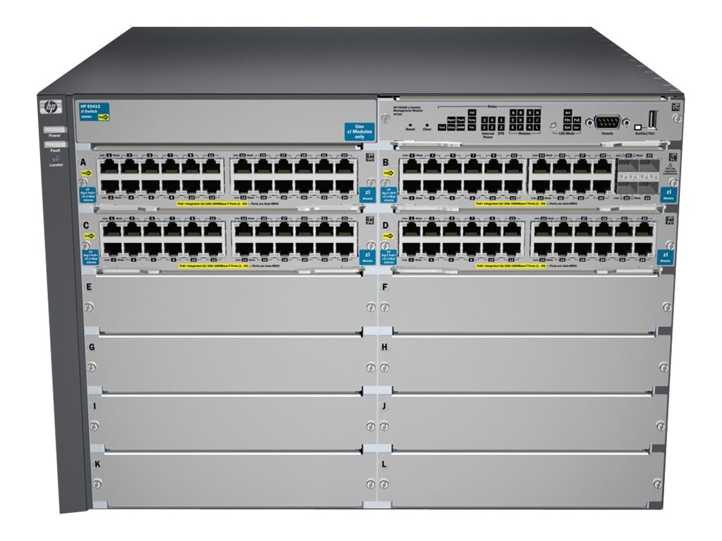 HPE Aruba 5412-92G-PoE+-4G v2 zl | Overview, Specs, Details | SHI