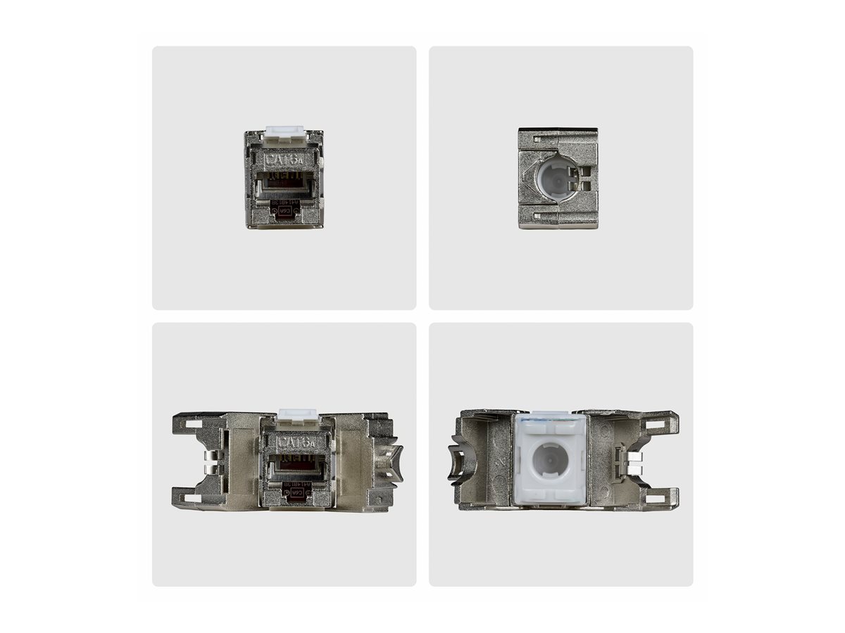 Startech konektor keystone - shielded, 180°, toolless - kompatibilní s TAA – foto 3