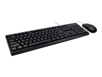 Inter-Tech NK-1000EC Tastatur og mus-sæt Kabling