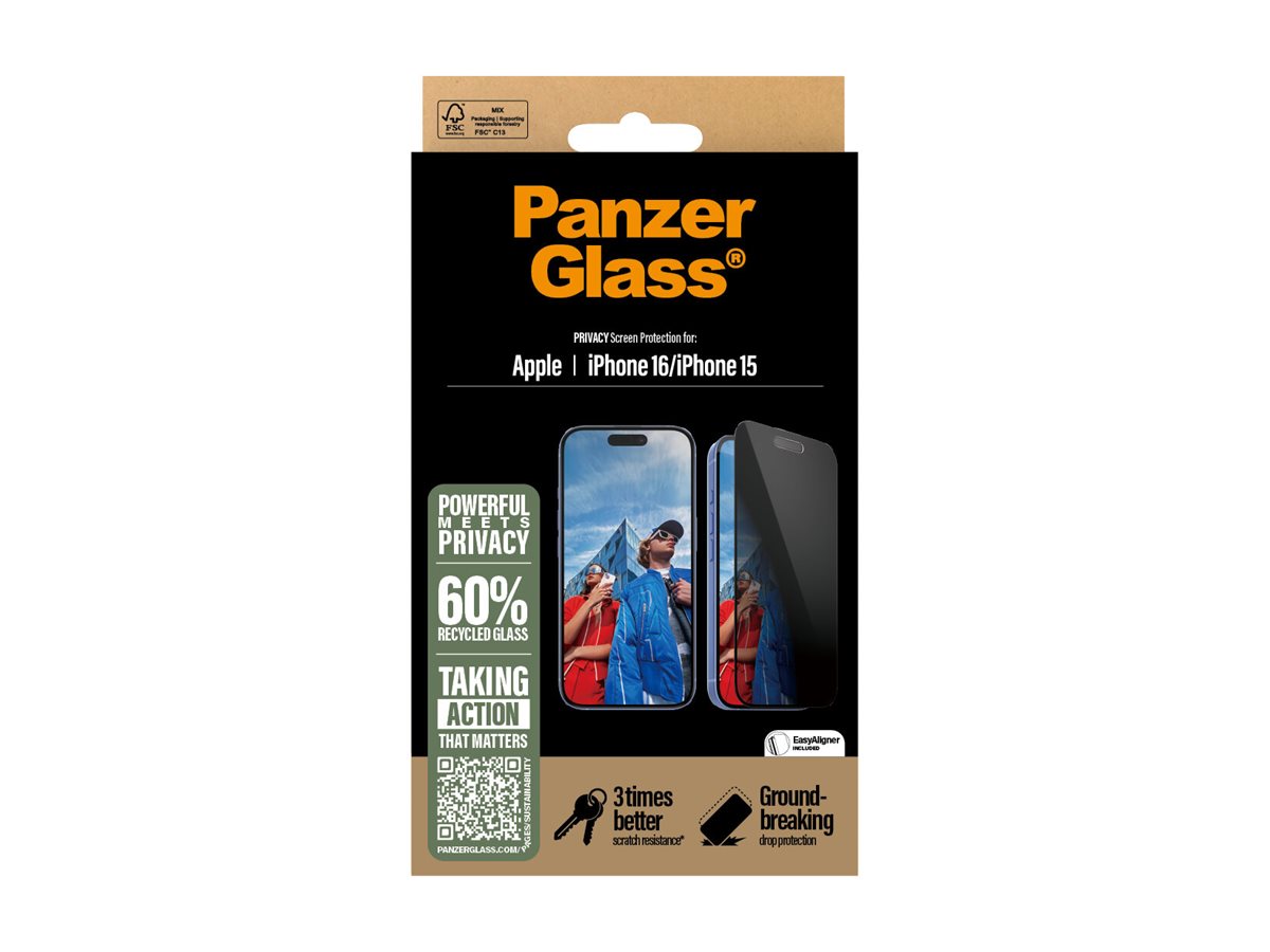 PanzerGlass Privacy Apple iPhone 16/15 – foto 4