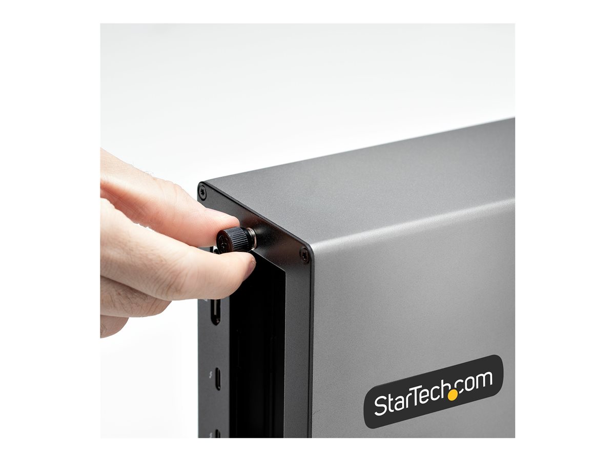 StarTech.com Thunderbolt 3 PCIe Expansion Chassis, Enclosure Box W/Dual PCI-E Slots, External PCIe Slots for Laptops/Desktops/All-In-Ones, 8K/4K Output Via TB3/DP 1.4 Ports - For PCI Express Cards (2TBT3-PCIE-ENCLOSURE) - systémový bus extender - DP - kompatibilní s TAA – foto 12