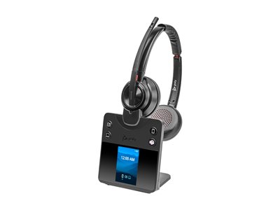 0197497838688 - HP Poly Savi 8420 Office Computer On Ear Headset DECT Bluetooth® Stereo Schwarz Noise Cancelling Lautstärkeregelung Mikrofon-Stummschaltung 0197497838688 - HP Poly Savi 8420 Office Computer On Ear Headset DECT Bluetooth® Stereo Schwarz Noise Cancelling Lautstärkeregelung Mikrofon-Stummschaltung