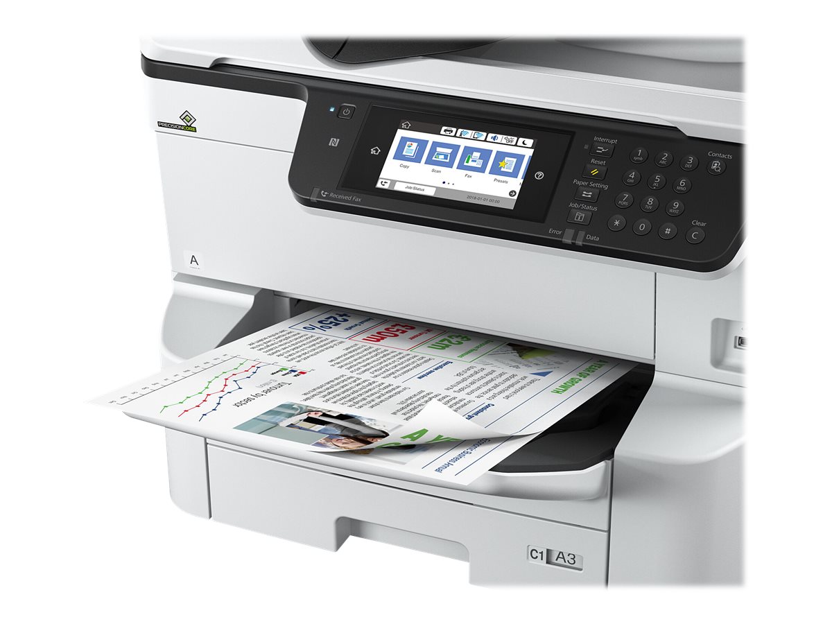 Epson WorkForce Pro WF-C8690DTWFC - multifunkční tiskárna - barva – foto 4