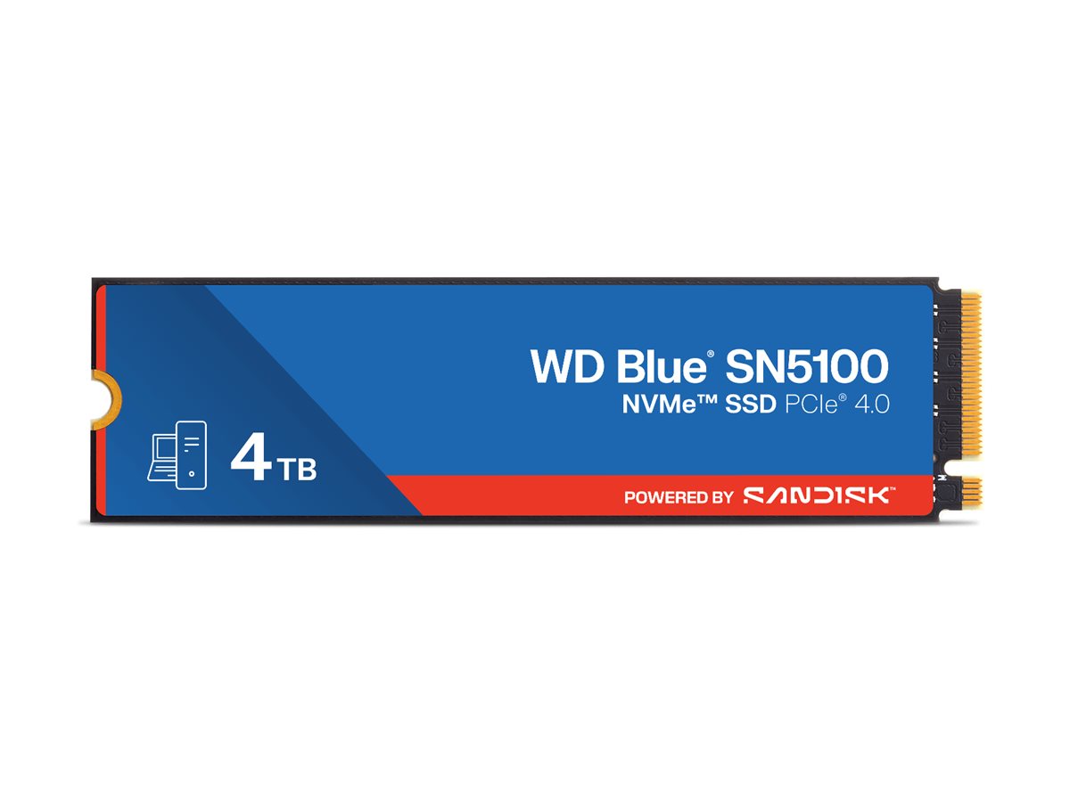 WD Blue SN5100 - SSD - 4 TB - PCIe 4.0 x4 (NVMe) – foto 2