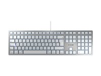 CHERRY KC 6000 SLIM FOR MAC - keyboard - UK - silver Input Device