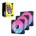 CORSAIR iCUE Link RX120 RGB Triple Starter Kit