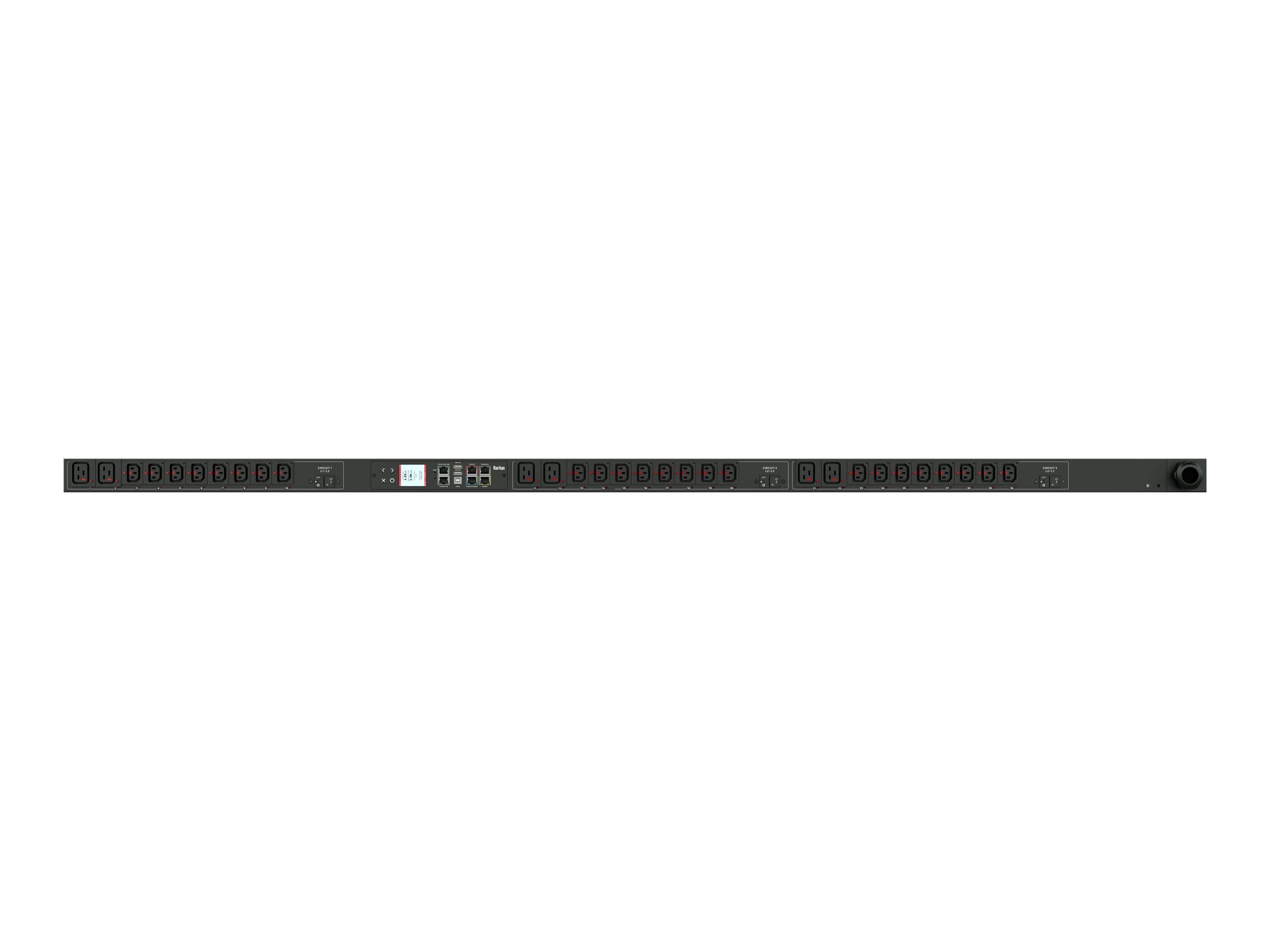 Raritan PX3-4666-E2 - Power distribution unit (rack-mountable)