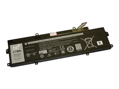 BTI - Notebook battery (equivalent to: Dell 5R9DD, Dell 05R9DD, Dell KTCCN, Dell XKPD0)