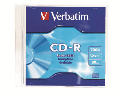 Verbatim - CD-R - 700 MB (80min) 52x