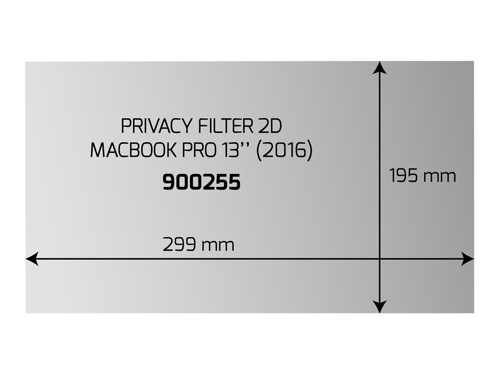 PORT DESIGNS PRIVACY FILTER 2D MACBOOK
