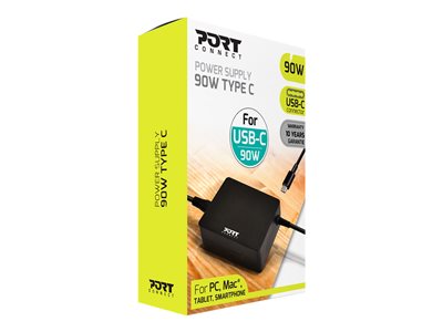 PORT DESIGNS power supply 90W- TYPE C