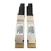 Eaton Tripp Lite Series 400G Passive Twinax Direct-Attach Cable (QSFP-DD/QSFP-DD), Black/Silver, 1 m