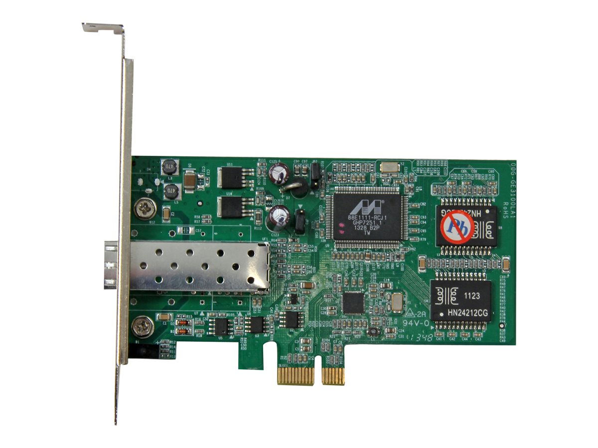 StarTech.com PCI Express Gigabit Ethernet Fiber Network Card w/ Open SFP - PCIe GbE SFP Network Card Adapter NIC - Fiber Optic SFP Adapter (PEX1000SFP2) - síťový adaptér - PCIe – foto 2
