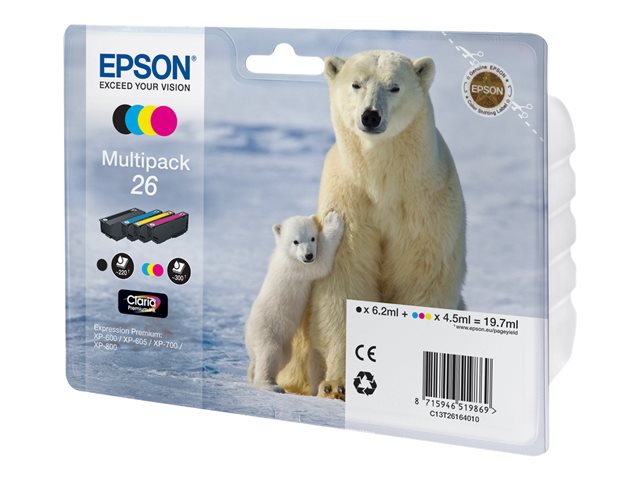 EPSON 3LB 26 ink cartridge black w/s