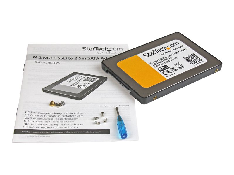 Adaptateur 2x SSD M.2 vers SATA 2,5' - Convertisseurs et adaptateurs pour  disques durs