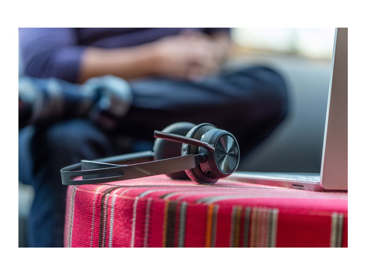 Poly Voyager Focus 2 Microsoft Teams Certified with charge stand Headset – foto 8
