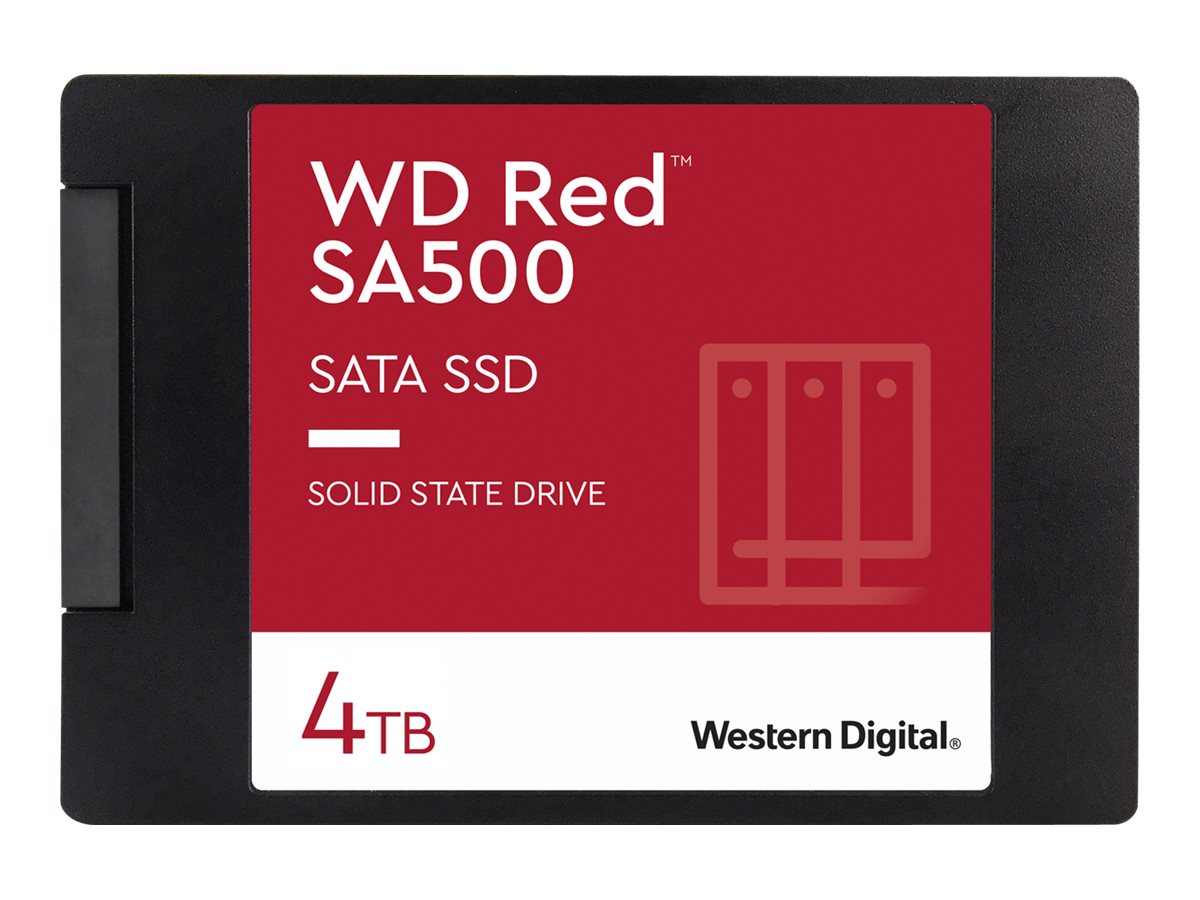 WD SSD 2.5'' 4TB Red / NAS 24x7 /SATA3