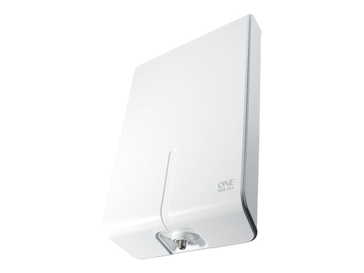 One For All Amplified Attic/Outdoor HDTV Antenna - White - 17411