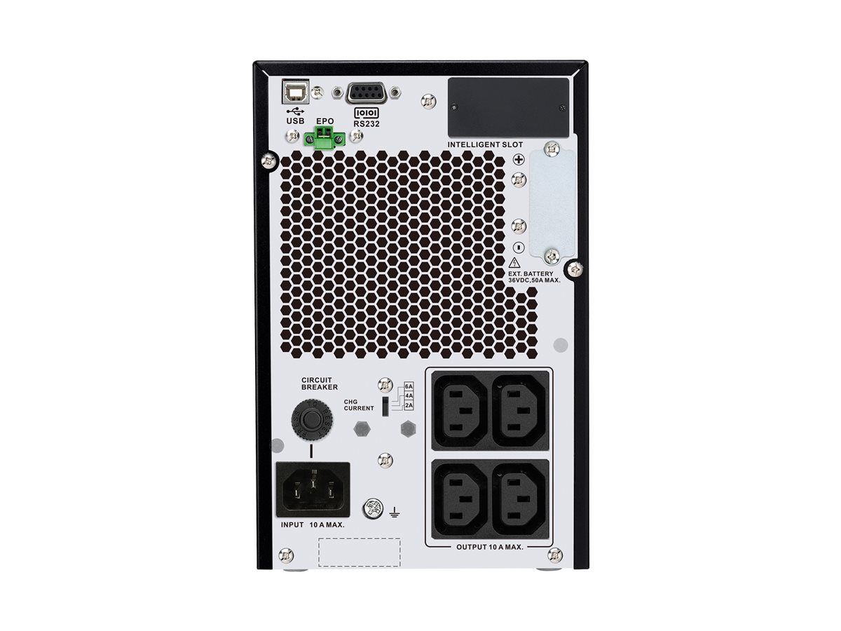 APC Easy UPS On-Line - UPS - věž, prodloužená doba provozu - 900 Watt - 1000 VA - olovo-kyselina – foto 3