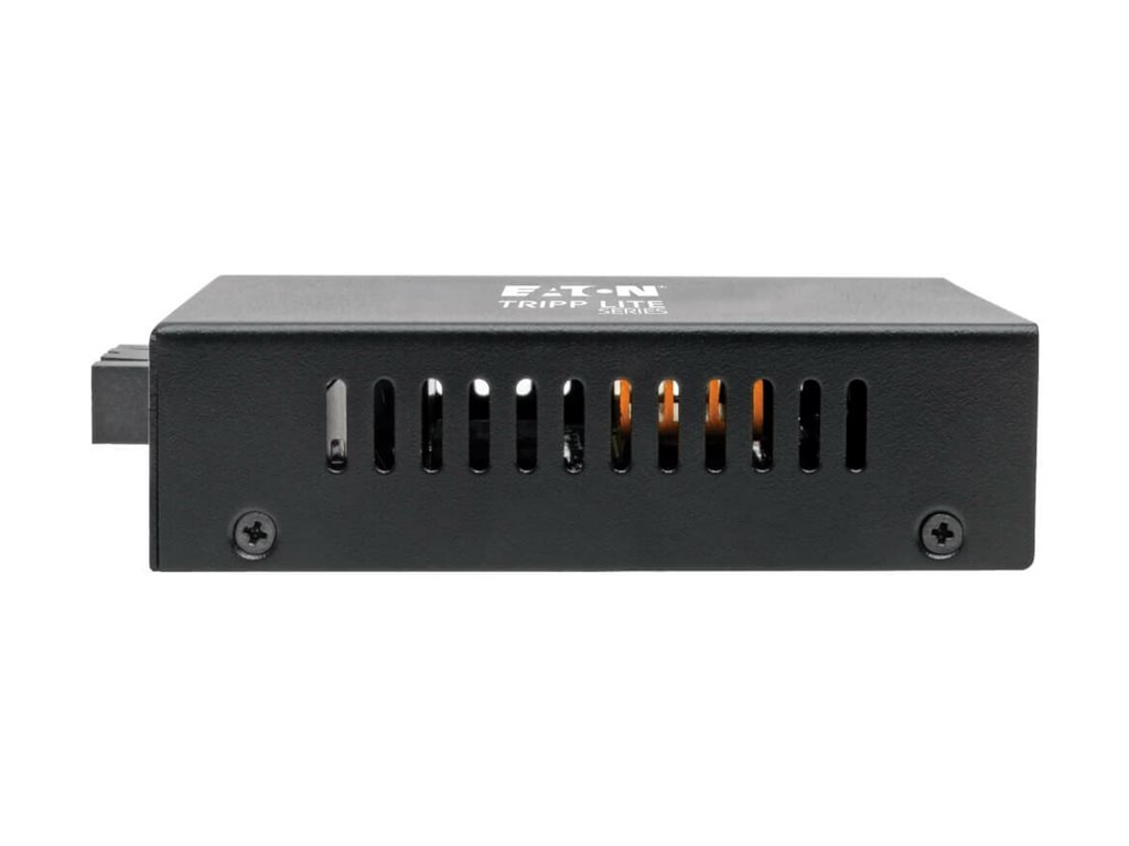 Eaton Tripp Lite Series Gigabit Singlemode Fiber to Ethernet Media Converter, SMF 10/100/1000 SC, 1310 nm, 20 km (12.4 mi.)