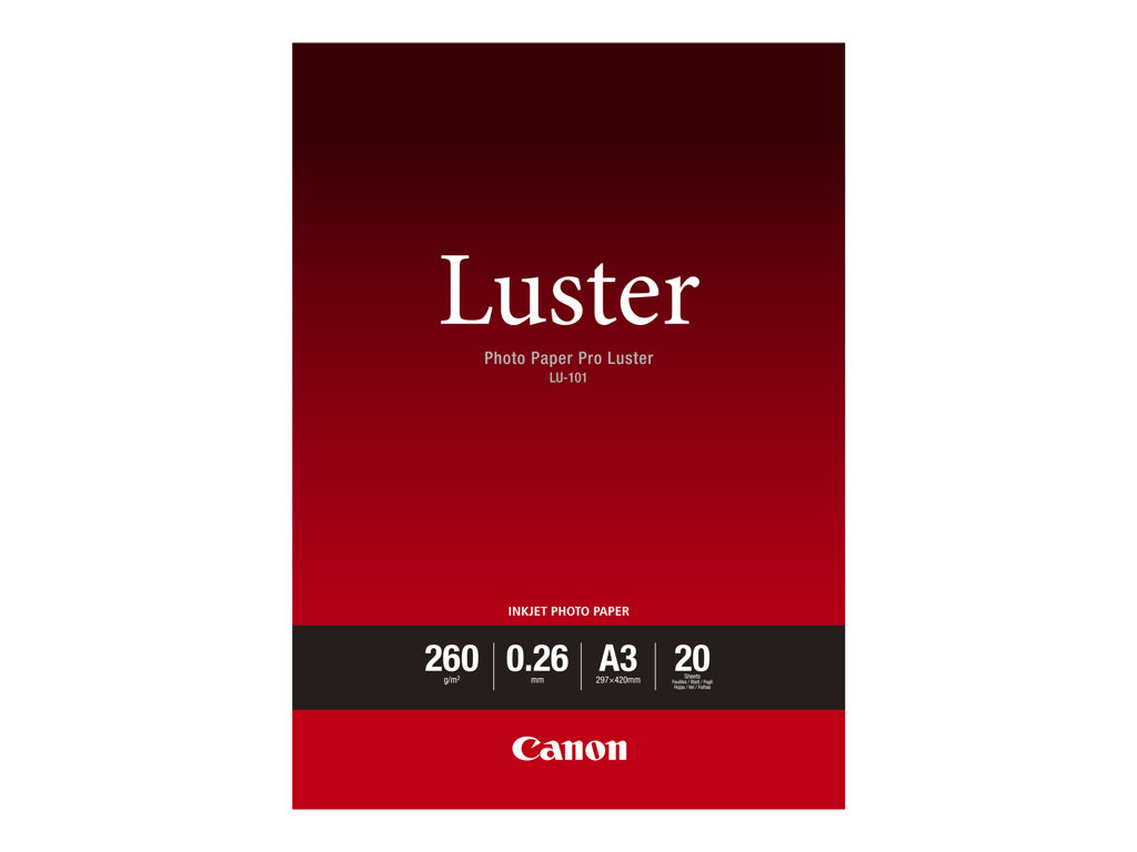 CANON LU-101 Photo Paper Pro Luster A3