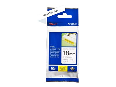 TZE-S241 LAMINATED TAPE M 8M 8MBLACK ON WHITE EXTR