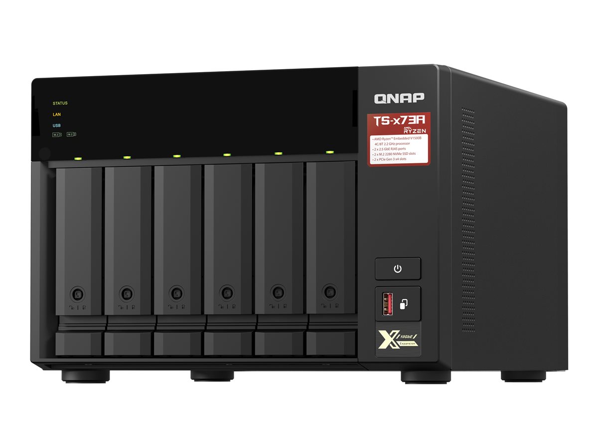 QNAP TS-673A-8G 6-bay NAS Ryzen V1050B