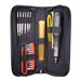 QVS 23pcs Computer Maintenance Tool Kit with Precision Screwdrivers