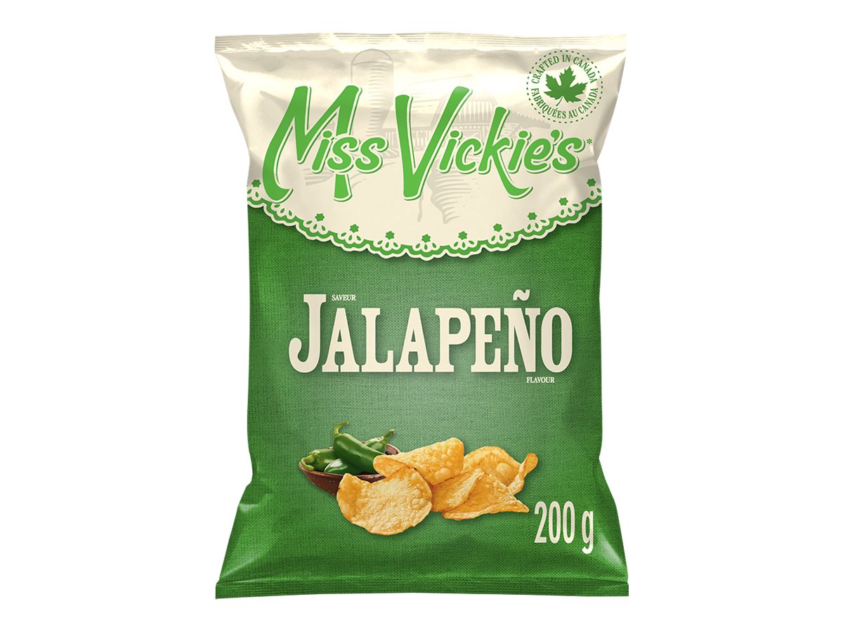 Miss Vickie's Potato Chips - Jalapeno - 200g